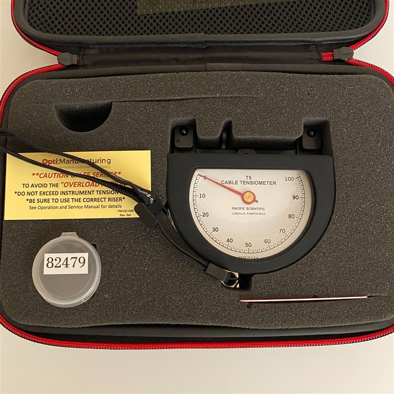 进口T5-2002钢索张力计Tension meter 手持指针T60英制测力仪表