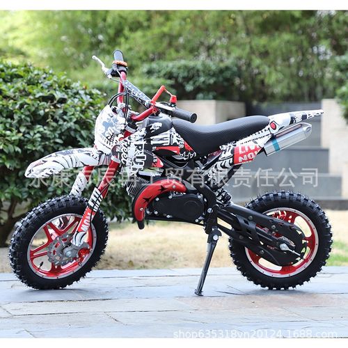 CR49CC铝易拉启动儿童越野摩托车 户外运动拉力小越野摩托车