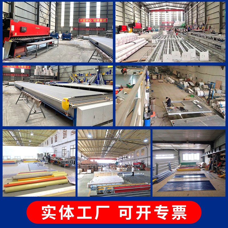 快速卷帘门定制大型超市工厂车库PVC快速门智能感应升降门堆积门