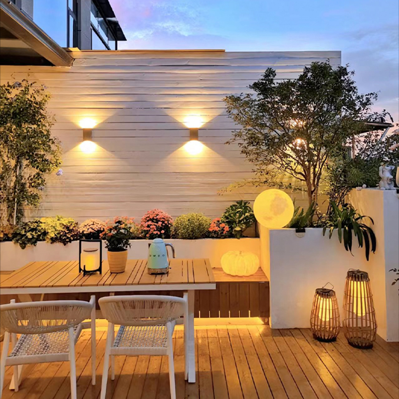 户外灯院子造景太阳能花园装饰摆件露台阳台布置落地灯防水景观灯