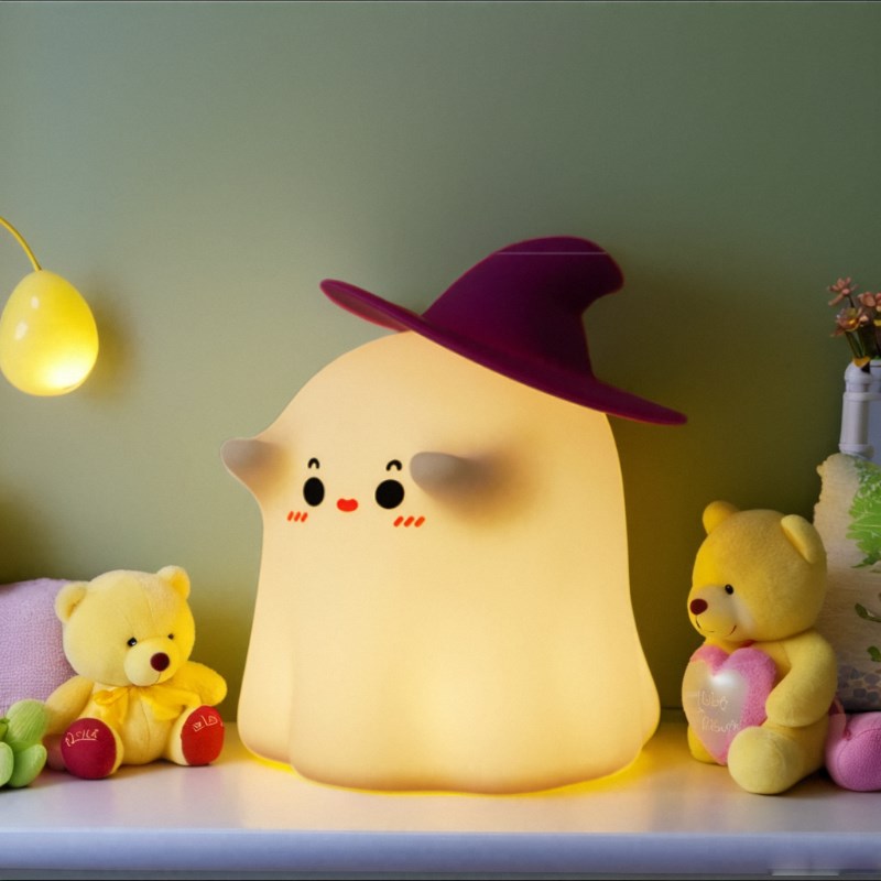 创意可爱拍拍小夜灯儿童房卧室床头灯暖光伴睡灯闺蜜生日礼物女生