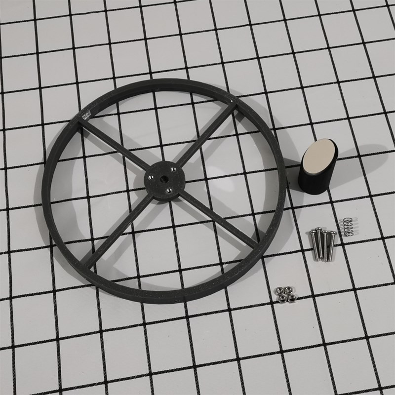 优选自制反射式天文望远镜副镜架