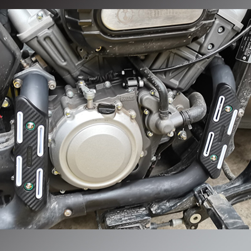 优选适用奔达金吉拉300改装排气管防烫罩摩托车灰石300隔热保护盖