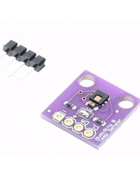 优选3V GY-213V-SHT21 高精度 温湿度 传感器模块 紫色 带排针