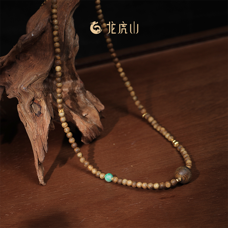 龙虎山棋楠金葫芦DIY项链25新品