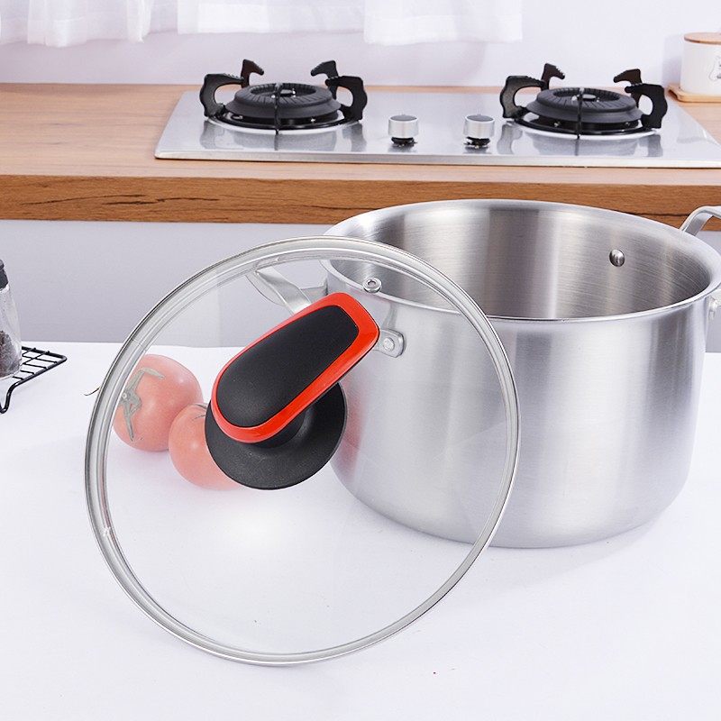 优选通用加厚耐摔钢化玻璃锅盖16 18 20 22 36 38 40 42 奶锅汤锅