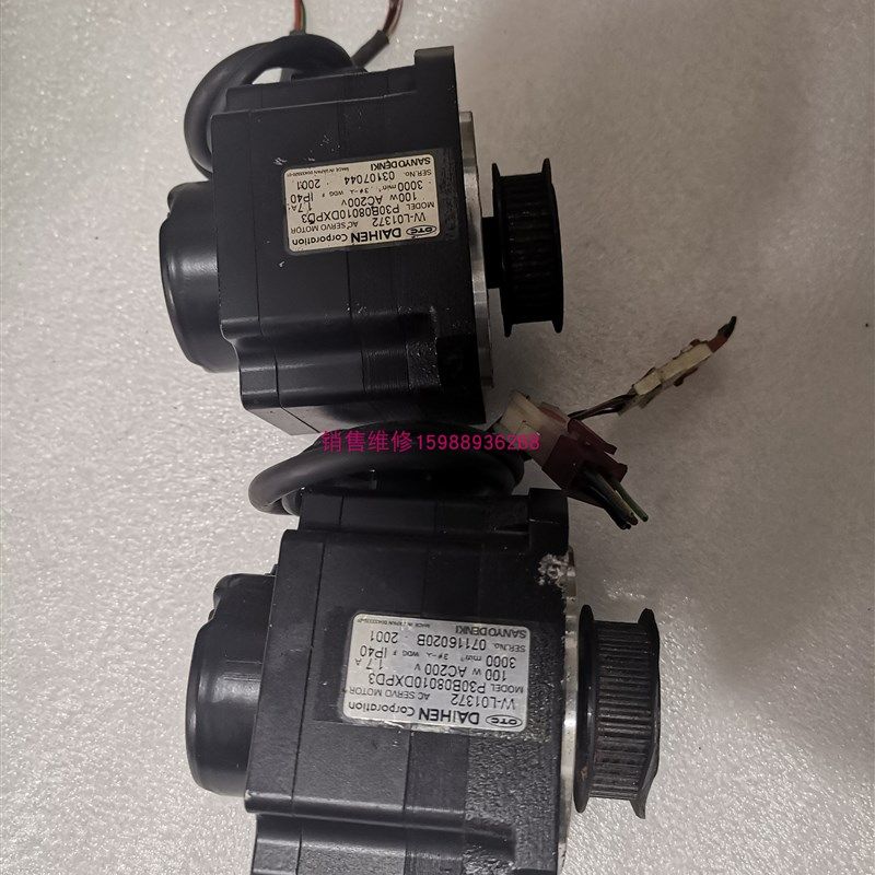 优选OTC伺服电机W-L01372  P30B08010DXPD3  议价 保修3个月