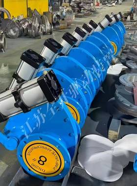 气动陶瓷摆动阀BZ643TC-10DN65卸灰摆臂出料阀