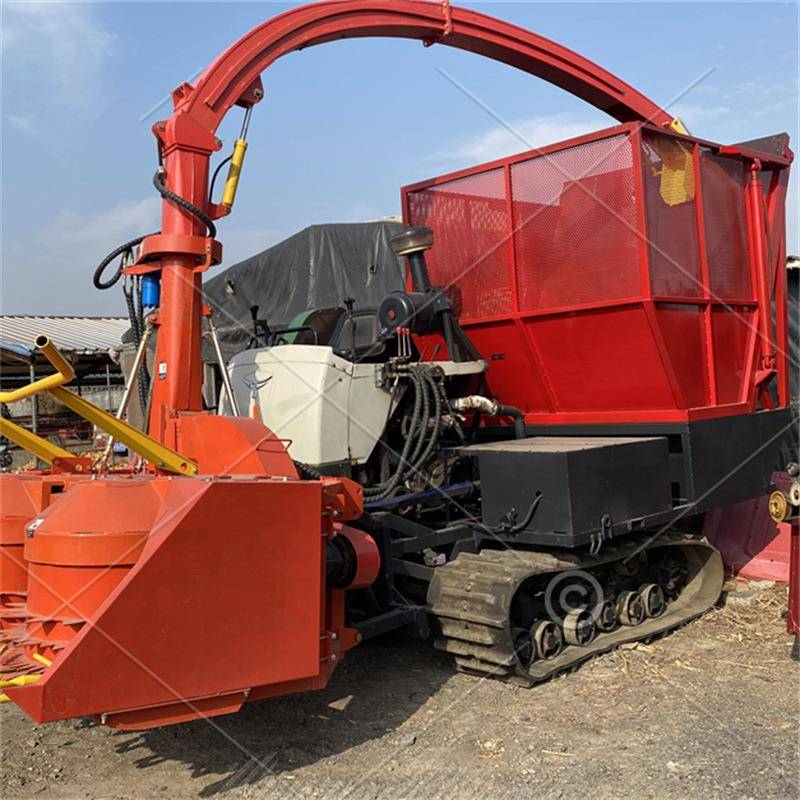 机械农用自走式玉米秸青储机牧草收割机