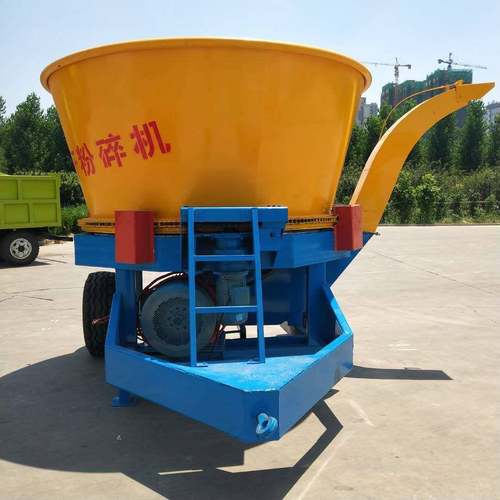 可叉车进料草捆破碎机工作效果全自动秸秆草捆破碎机加工视频