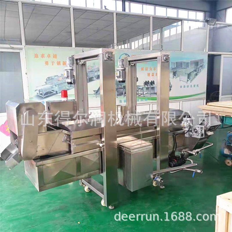 小型蔬菜叶油炸机 桑叶上浆油炸生产线 用油量少 除渣方便 易操作,清洗/食品/商业设备,炸炉/油炸机,淘宝优惠券,粉丝福利购,淘宝优惠卷