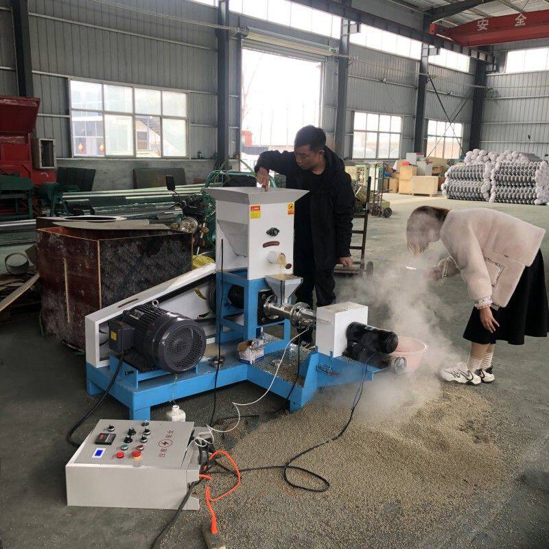 全自动小型狗粮生产设备 狗狗干粮冷压粮生产线