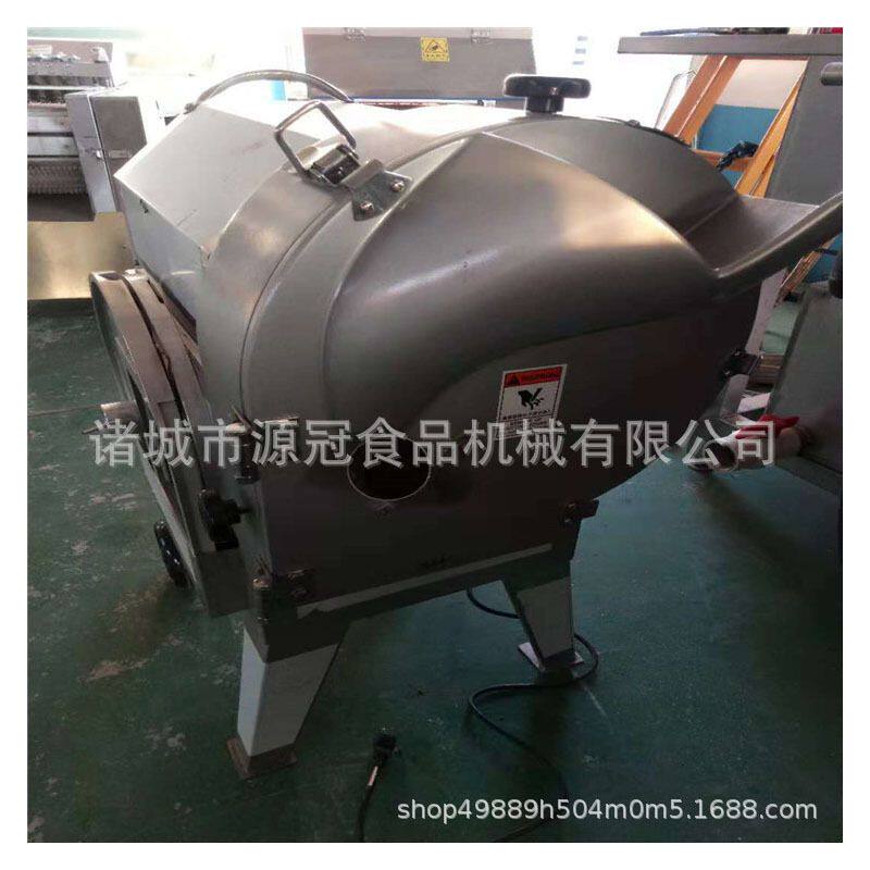厂家供应土豆萝卜切丁机 多功能芥菜切条机 食堂专用不锈钢切菜机