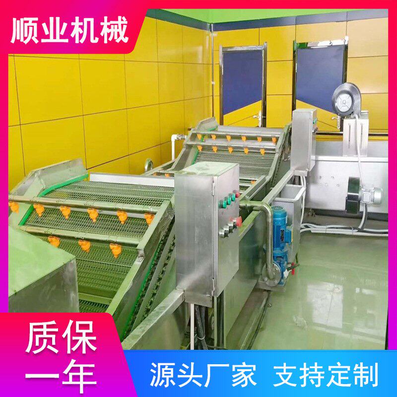 全自动果蔬气泡清洗机 大姜土豆去泥清洗机 红薯去泥喷淋清洗机