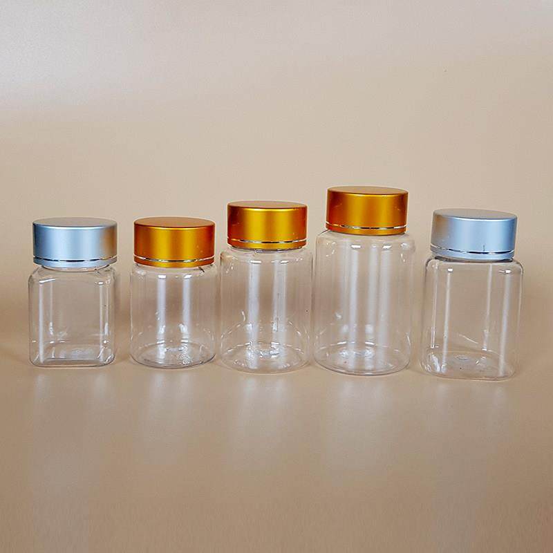 50 80 100ml金银UV盖塑料瓶透明样品瓶液体分装瓶小空瓶子分装瓶,家庭/个人清洁工具,喷瓶/面霜分装瓶,淘宝优惠券,粉丝福利购,淘宝优惠卷