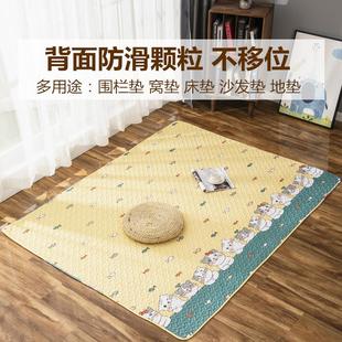 宠物地毯狗狗防滑垫猫笼围栏地垫狗窝垫子隔凉耐抓刨宠物散热板