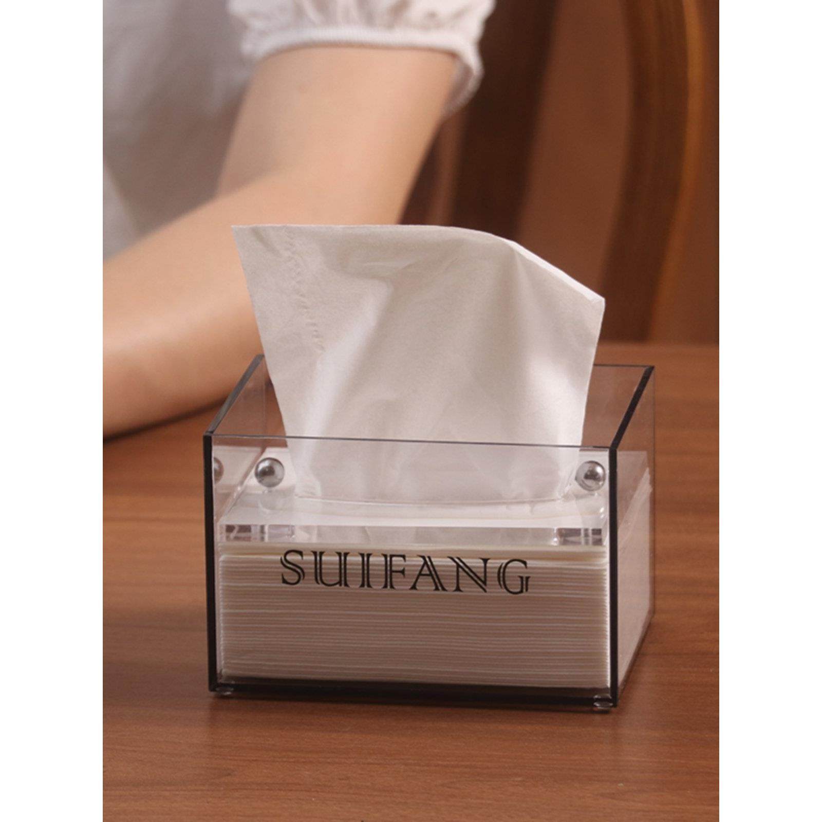餐桌收纳纸盒咖啡桌纸盒家居客厅简约现代丙烯纸巾盒标识定制,收纳整理,纸巾盒,淘宝优惠券,粉丝福利购,淘宝优惠卷