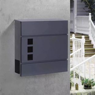 特大号镀锌板 欧式别墅信箱室外报箱创意邮筒防水邮箱报箱壁挂