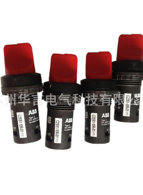 ABB 红色自锁 C2SS2-10R-20 二位置选择开关（不带灯型）