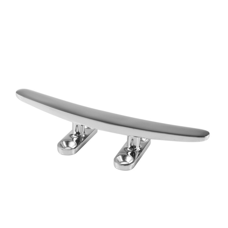 游艇五金 请重型扁羊角索栓 不锈钢316快艇游艇系船柱缆桩船舶配