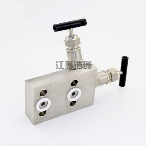 不锈钢 一体化二阀组 法兰式二阀组不锈钢共面法兰仪表两阀组