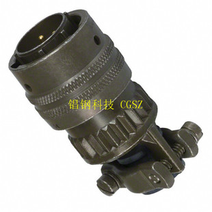 卡扣式 3安40A50A航空插头 连接器 M25线对板IP67接头 MIL26482