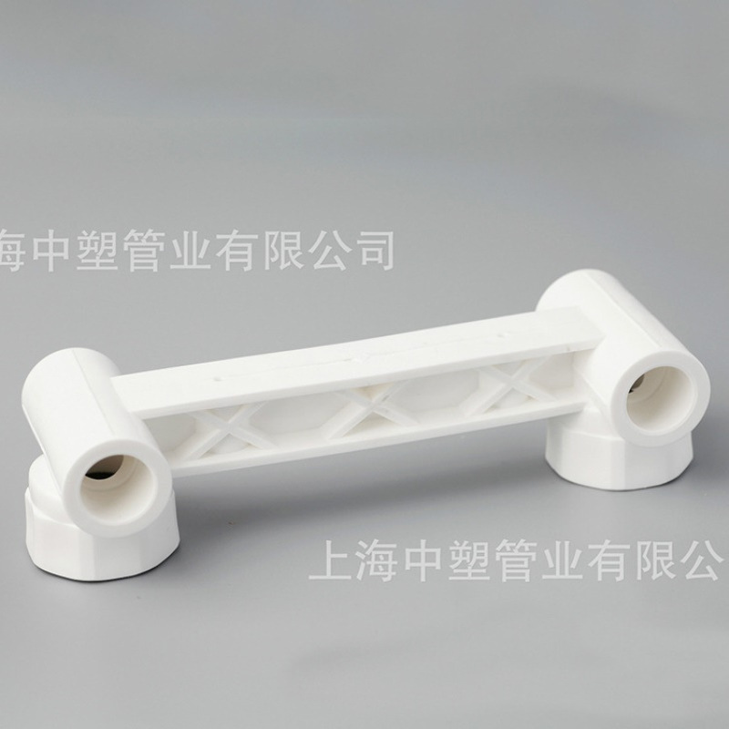 中塑PPR双联内丝三通 PPR双联内丝三通 PPR连体内丝三通 管件