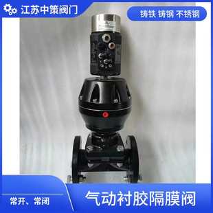 10C 16C 往复型气动衬胶隔膜阀 G641J DN25