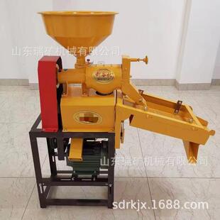 小型家用碾米机振动筛去石筛选米沙一次成米玉米大豆电动剥谷机