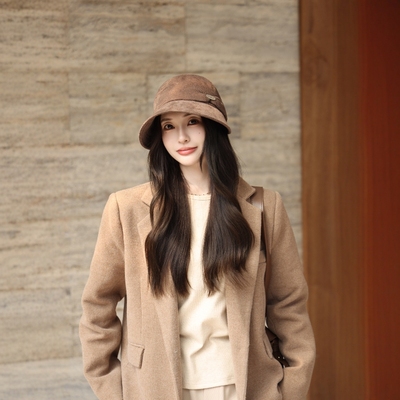 鸭舌帽子女秋冬季大帽檐遮阳防晒