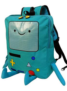 skybird/南方天鸟机器人卡通哔莫BMO背包涤纶探险活宝书包动漫