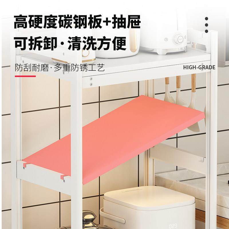 太空铝厨房置物架落地多层家用台式洗碗机消毒柜微波炉烤箱收纳架,厨房/烹饪用具,厨房置物架/置物柜/角架,淘宝优惠券,粉丝福利购,淘宝优惠卷