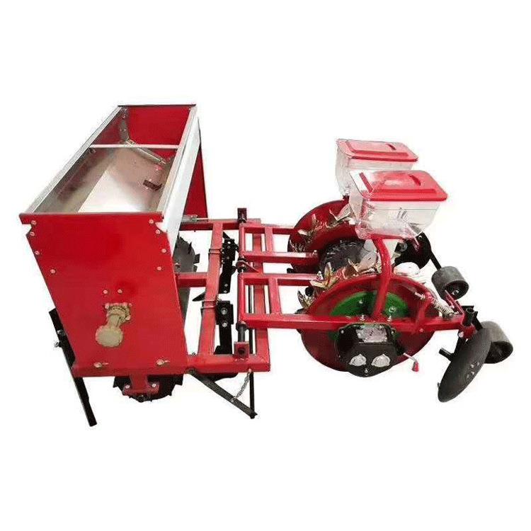 陕西榆林玉米膜上播种机谷物绿豆膜上种植机先铺膜后播种新型机器