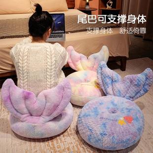 卧室家用阳台飘窗地板加厚软垫子 蒲团坐垫地上懒人坐墩榻榻米日式