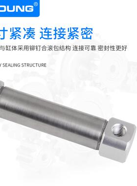 CDJ2B10-30+30Z双行程迷你气缸CJ2B12-15+35Z-XC11分步缸迷你气缸