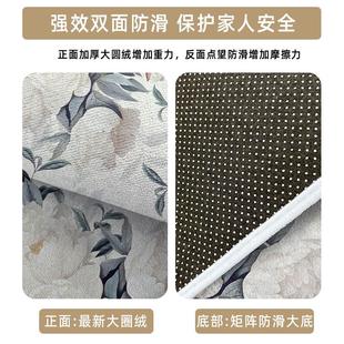 入户门地垫轻奢简约进门地毯客厅玄关门垫家用耐脏门口防滑高级垫