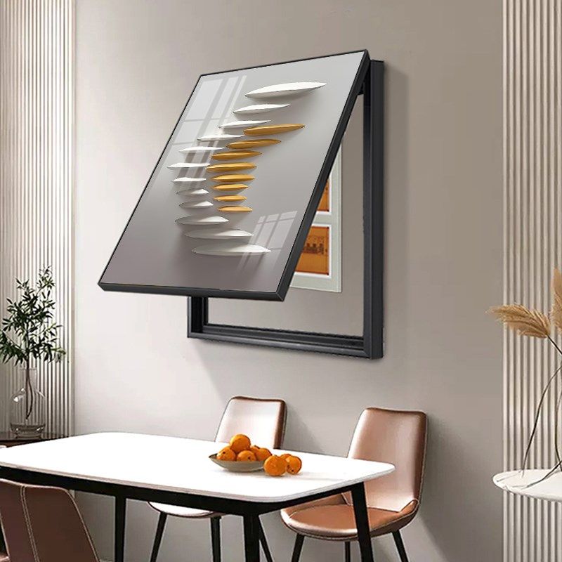 电表箱装饰画免打孔现代极简轻奢C客厅电表盒电闸箱遮挡配电箱挂,家居饰品,现代装饰画,淘宝优惠券,粉丝福利购,淘宝优惠卷