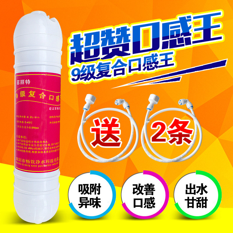 9级复合滤芯T33n口感改良因子器过滤器机后级净水饮水机配件耗材