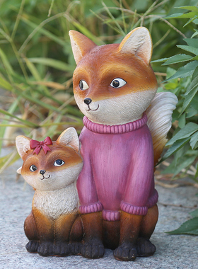 花园庭院装饰雕塑客厅办公室创意树脂桌面小动物工艺品Z猫头鹰摆