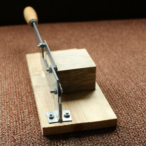 中药切片机手动三七当归阿胶药A材年糕人参家用切段机工具铡刀