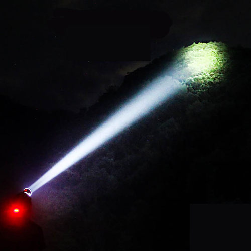 LED锂电池强光头灯夜钓钓鱼专用充电疝气户外超亮头戴式V矿灯1865