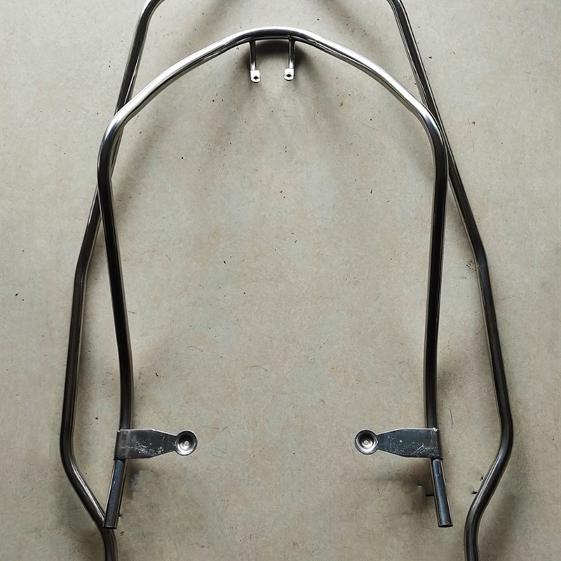 适用于轻骑铃木摩托车QS125T-7丽梦保险杠护杠防护栏无需支架安装