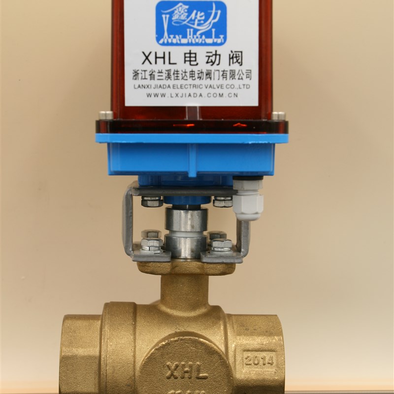 电动三通球阀DN15-DpN50 高平台铜球阀 电动阀电动球阀L型/T型流