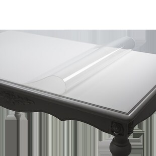 透明tpu餐桌垫桌布软玻璃防水A防烫防油免洗圆桌子桌面茶几长方形