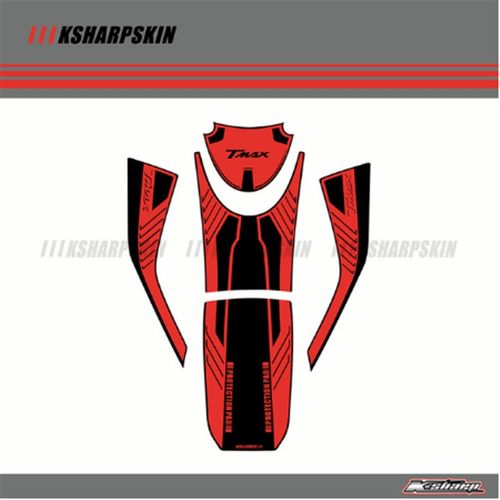 TMAX530  DX SoX 2017-2018 彩色油箱贴 改装车身保护贴纸 防刮