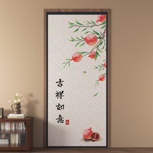 冬季棉门帘隔h断帘保暖防风保暖挡风门帘室内室外加厚家用隔断帘