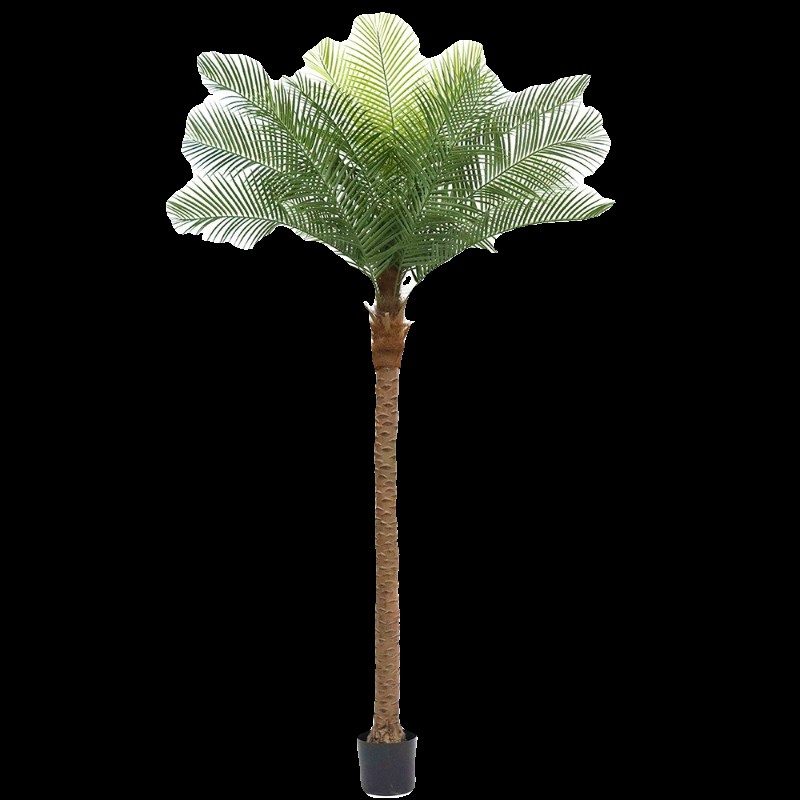 仿真椰子树假植h物造景摆件室内大型仿生绿植散尾葵棕榈树热带盆