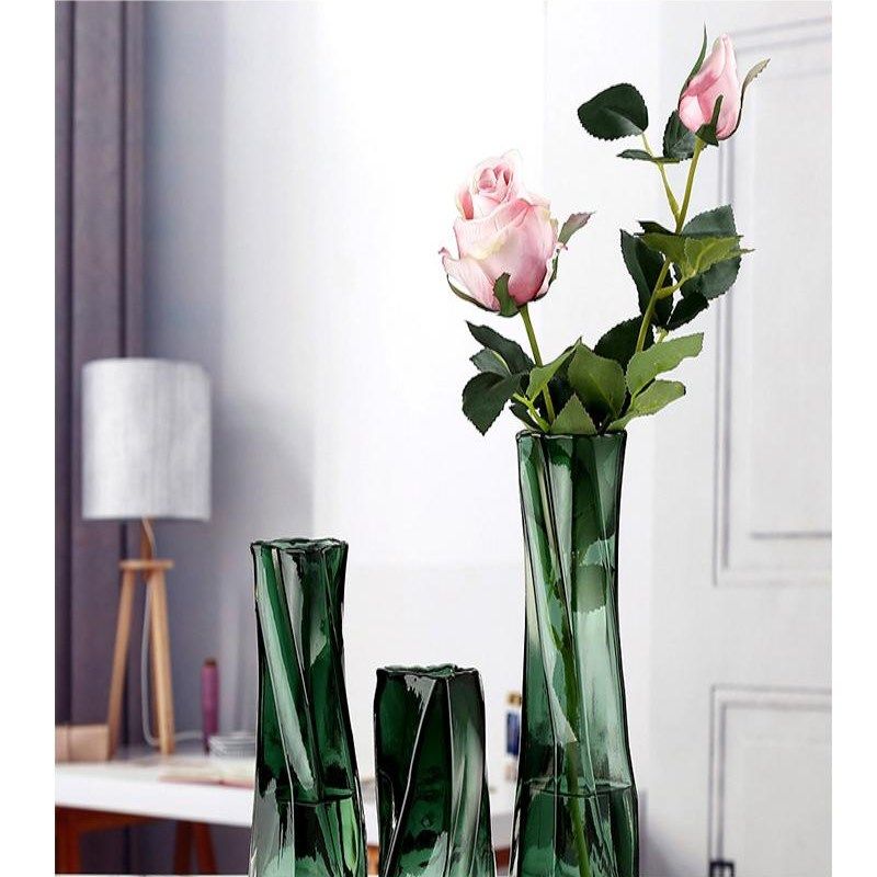 轻奢花瓶装饰客厅创意q不对称透明玻璃水培插花装饰流行高端花容,家居饰品,花瓶,淘宝优惠券,粉丝福利购,淘宝优惠卷