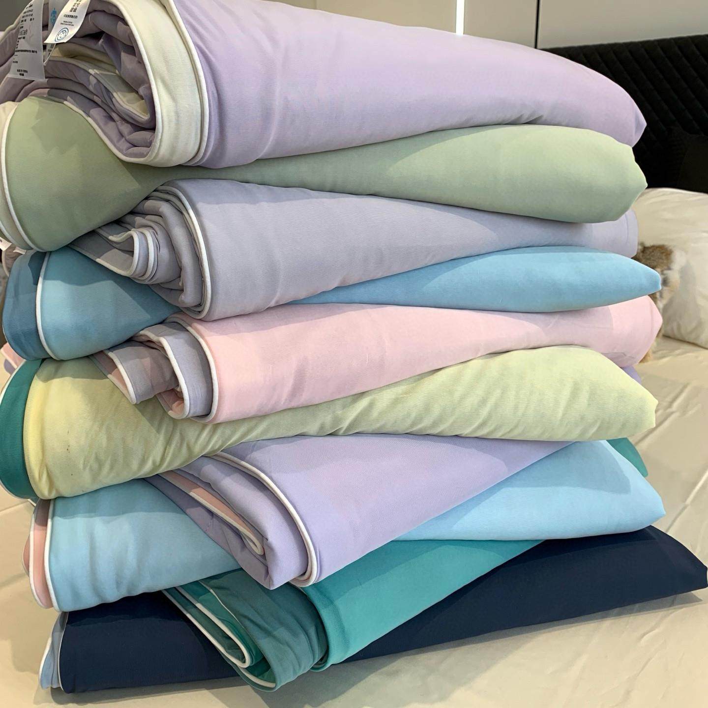 小冰皮凉感冰丝针织夏凉被宝宝婴儿a类纯水洗棉夏被可机洗空调被,床上用品,化纤被,淘宝优惠券,粉丝福利购,淘宝优惠卷