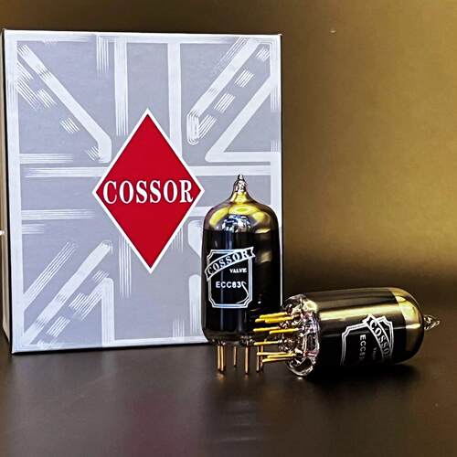 贵族之声COSSOR碳晶技术ECC82 ECC83电子管代12AX7 6N4 12AU7配对